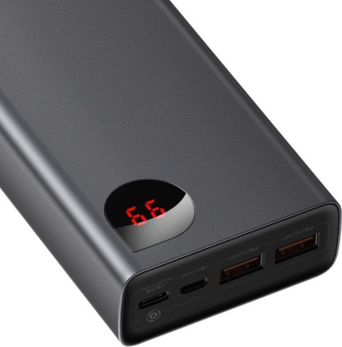 Powerbank Baseus Adaman Digital Display PPIMDA-D01 20000mAh 65W PD QC 3.0 2x USB-A 1x USB-C + KABEL Powerbank Baseus Adaman Digital Display PPIMDA-D01 20000mAh 65W PD QC 3.0 2x USB-A 1x USB-C + KABEL