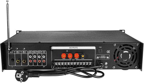 Wzmacniacz PA HQM2650BC RADIO FM/MP3/BT 650W Wzmacniacz PA HQM2650BC RADIO FM/MP3/BT 650W