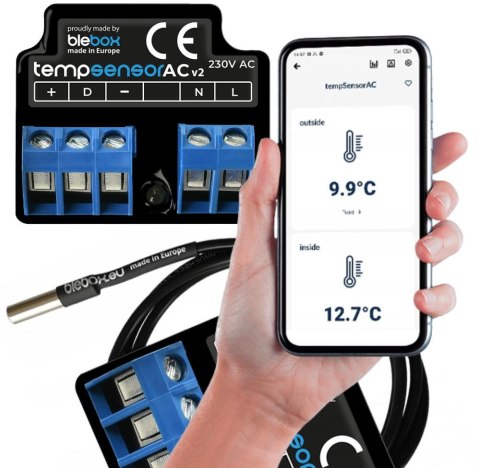 Czujnik temperatury tempsensorac v2 Blebox Czujnik temperatury tempsensorac v2 Blebox