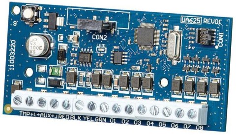DSC Moduł rozszerzeń wyjść niskoprądowych NEO 8 OUTPUT MODULE EXPANDER HSM2208 DSC Moduł rozszerzeń wyjść niskoprądowych NEO 8 OUTPUT MODULE EXPANDER HSM2208