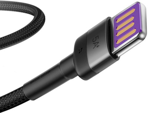 KABEL USB-A / USB-C Baseus Cafule CATKLF-PG1 100cm SuperCharge 40W 5A QC 3.0 W OPLOCIE KABEL USB-A / USB-C Baseus Cafule CATKLF-PG1 100cm SuperCharge 40W 5A QC 3.0 W OPLOCIE