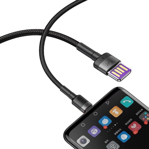 KABEL USB-A / USB-C Baseus Cafule CATKLF-PG1 100cm SuperCharge 40W 5A QC 3.0 W OPLOCIE KABEL USB-A / USB-C Baseus Cafule CATKLF-PG1 100cm SuperCharge 40W 5A QC 3.0 W OPLOCIE