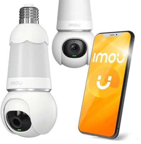 Kamera IP Imou kamera żarówka Bulb Cam 5MP IPC-S6DP Kamera IP Imou kamera żarówka Bulb Cam 5MP IPC-S6DP