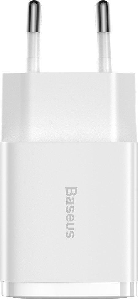 ŁADOWARKA SIECIOWA Baseus Compact Charger CCXJ010202 10.5W 2x USB-A BIAŁA ŁADOWARKA SIECIOWA Baseus Compact Charger CCXJ010202 10.5W 2x USB-A BIAŁA