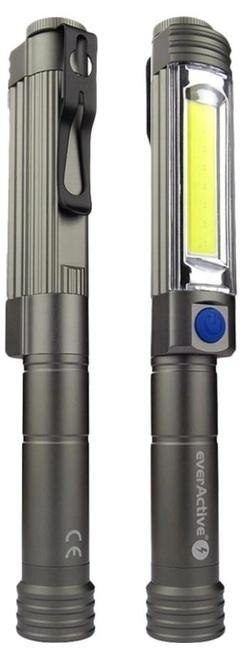 Latarka warsztatowa inspekcyjna COB LED everActive WL-400 5W 400 lumenów IP54 z magnesem Latarka warsztatowa inspekcyjna COB LED everActive WL-400 5W 400 lumenów IP54 z magnesem