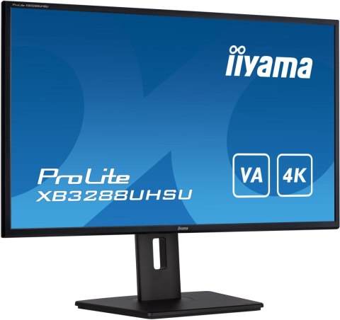 Monitor LED IIYAMA XB3288UHSU-B5 VA HDMI DisplayPort USB Monitor LED IIYAMA XB3288UHSU-B5 VA HDMI DisplayPort USB