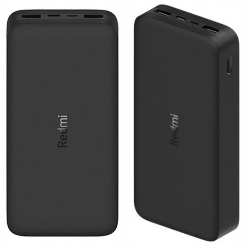Powerbank Xiaomi 20000mAh Redmi 18W FastCharge Czarny Powerbank Xiaomi 20000mAh Redmi 18W FastCharge Czarny