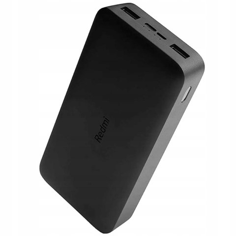 Powerbank Xiaomi 20000mAh Redmi 18W FastCharge Czarny Powerbank Xiaomi 20000mAh Redmi 18W FastCharge Czarny