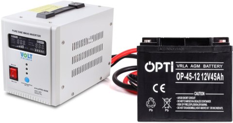 Zestaw do awaryjnego zasilania 45Ah 800W Zestaw do awaryjnego zasilania 45Ah 800W