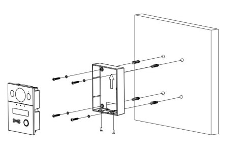 Zestaw wideodomofonowy DAHUA KTX02(S) Zestaw wideodomofonowy DAHUA KTX02(S)