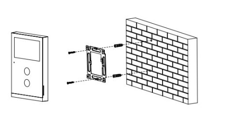 Zestaw wideodomofonowy DAHUA KTX02(S) Zestaw wideodomofonowy DAHUA KTX02(S)
