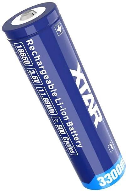 Akumulator 18650 Li-Ion 3,6V Xtar 3300mAh (1 szt.) z zabezpieczeniem Akumulator 18650 Li-Ion 3,6V Xtar 3300mAh (1 szt.) z zabezpieczeniem