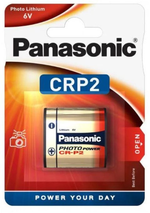 Bateria CRP2 / CR-P2 / DL223 1BL PANASONIC 6V (1 szt.) Bateria CRP2 / CR-P2 / DL223 1BL PANASONIC 6V (1 szt.)