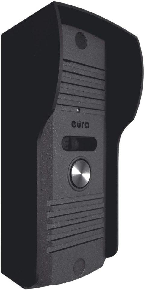 DOMOFON ''EURA'' ADP-51A3 ''DIFESA'' - 1-rodzinny, 2 unifony, interkom, grafit DOMOFON ''EURA'' ADP-51A3 ''DIFESA'' - 1-rodzinny, 2 unifony, interkom, grafit