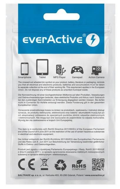 KABEL USB-C / USB-C everActive CBB-1PD5 100cm PD 100W 5A KABEL USB-C / USB-C everActive CBB-1PD5 100cm PD 100W 5A