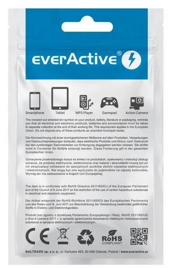 KABEL USB-C / USB-C everActive CBB-2PD3 200cm PD 60W 3A KABEL USB-C / USB-C everActive CBB-2PD3 200cm PD 60W 3A