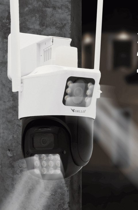 Kamera IP Orllo Z19 dual obrotowa zewnętrzna Wi-Fi 2Mpx Kamera IP Orllo Z19 dual obrotowa zewnętrzna Wi-Fi 2Mpx