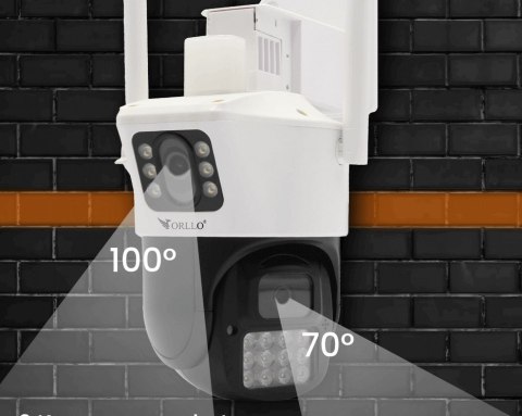 Kamera IP Orllo Z19 dual obrotowa zewnętrzna Wi-Fi 2Mpx Kamera IP Orllo Z19 dual obrotowa zewnętrzna Wi-Fi 2Mpx