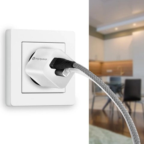 ŁADOWARKA SIECIOWA everActive GaN SC-390Q 30W 1xUSB-C 1xUSB-A PD PPS ŁADOWARKA SIECIOWA everActive GaN SC-390Q 30W 1xUSB-C 1xUSB-A PD PPS