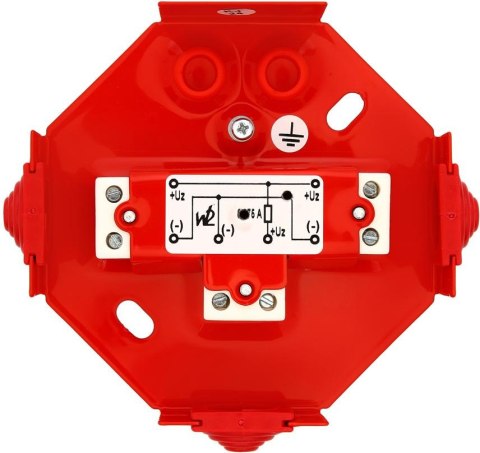 Puszka instalacyjna przeciwpożarowa W2 PIP-1AN 0,375A Puszka instalacyjna przeciwpożarowa W2 PIP-1AN 0,375A