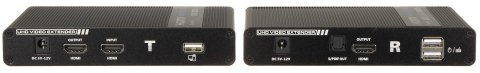 EXTENDER HDMI+USB-EX-100-4K EXTENDER HDMI+USB-EX-100-4K
