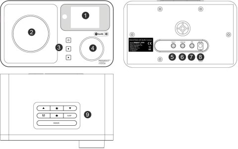Radio internetowe Ferguson Regent i100S Radio internetowe Ferguson Regent i100S