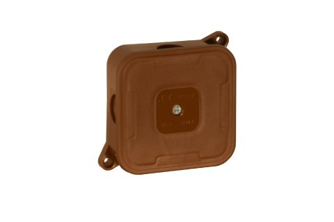 Puszka natynkowa pusta 4 wlotów VIPLAST VP-2 BRĄZOWA IP44 85x85x35mm 027-02 Puszka natynkowa pusta 4 wlotów VIPLAST VP-2 BRĄZOWA IP44 85x85x35mm 027-02