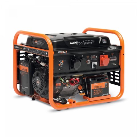 AGREGAT PRĄDOTWÓRCZY DAEWOO GDA 7500DPE-3 6.5kW AGREGAT PRĄDOTWÓRCZY DAEWOO GDA 7500DPE-3 6.5kW