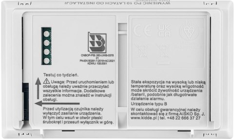 Czujnik czadu z wyświetlaczem Kidde K10LLDCO Czujnik czadu z wyświetlaczem Kidde K10LLDCO