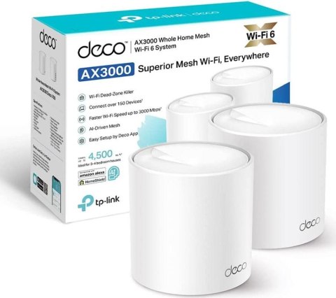 DOMOWY SYSTEM WI-FI MESH TP-LINK DECO X50(2-PACK) DOMOWY SYSTEM WI-FI MESH TP-LINK DECO X50(2-PACK)
