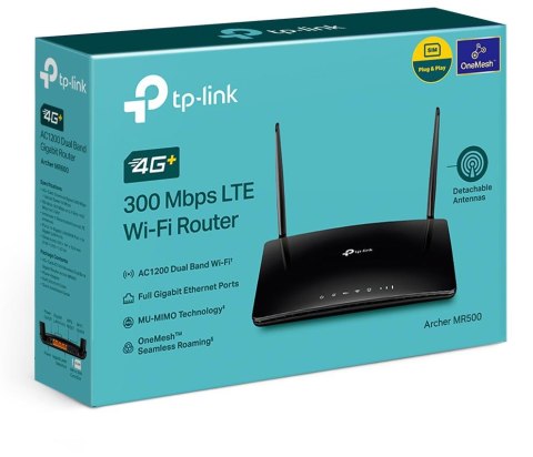 ROUTER TP-LINK MR500 4G+ CAT6 LTE ROUTER TP-LINK MR500 4G+ CAT6 LTE