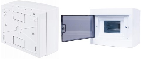 Rozdzielnica natynkowa 6 modułowa Adelid RM-NT-06T Rozdzielnica natynkowa 6 modułowa Adelid RM-NT-06T