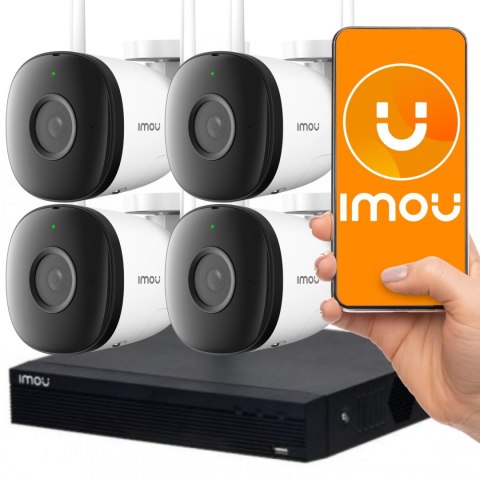 Zestaw do monitoringu wifi IMOU WI-FI KIT LITE KIT/NVR1104HS-W-S2/4-F22 Zestaw do monitoringu wifi IMOU WI-FI KIT LITE KIT/NVR1104HS-W-S2/4-F22