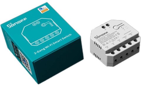SONOFF sterownik 2-kanałowy roletowy 10A WiFi DUAL R3 SONOFF sterownik 2-kanałowy roletowy 10A WiFi DUAL R3