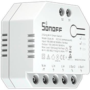 SONOFF sterownik 2-kanałowy roletowy 10A WiFi DUAL R3 SONOFF sterownik 2-kanałowy roletowy 10A WiFi DUAL R3
