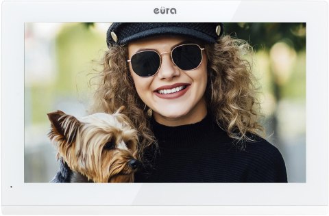 WIDEODOMOFON EURA VDP-98C5 biały, wi-fi, Tuya WIDEODOMOFON EURA VDP-98C5 biały, wi-fi, Tuya