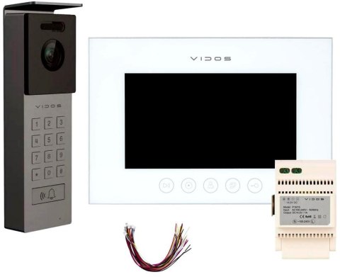 WIDEODOMOFON VIDOS X M11W-X/S12D WIDEODOMOFON VIDOS X M11W-X/S12D