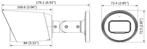 KAMERA HDCVI DAHUA HAC-HFW1500T-A-0280B-S2 KAMERA HDCVI DAHUA HAC-HFW1500T-A-0280B-S2