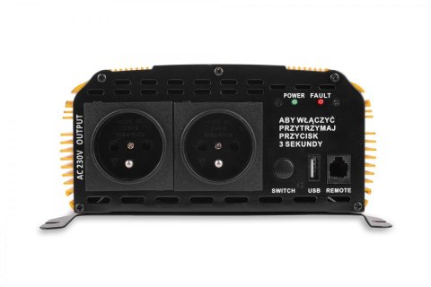 PRZETWORNICA VOLT POLSKA SINUS PLUS 1200 24V / 230V 600/1200W PRZETWORNICA VOLT POLSKA SINUS PLUS 1200 24V / 230V 600/1200W