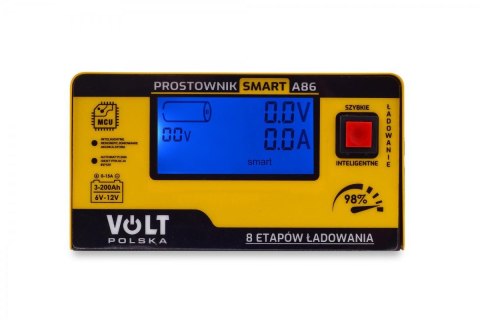 Prostownik Smart Volt Polska 6V/12V 15A A86 Prostownik Smart Volt Polska 6V/12V 15A A86