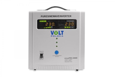 Przetwornica Volt Polska SinusPro 2000E 2000VA 12V 1250/2000W Przetwornica Volt Polska SinusPro 2000E 2000VA 12V 1250/2000W