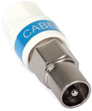 Wtyk antenowy IEC Cabelcon na przewód RG-6/Triset-113 "Self-Install" Wtyk antenowy IEC Cabelcon na przewód RG-6/Triset-113 "Self-Install"