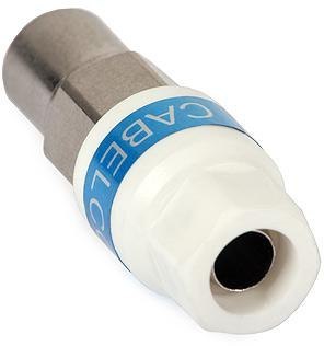 Wtyk antenowy IEC Cabelcon na przewód RG-6/Triset-113 "Self-Install" Wtyk antenowy IEC Cabelcon na przewód RG-6/Triset-113 "Self-Install"