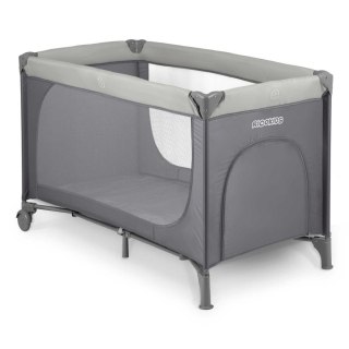 Łóżeczko turystyczne + materac + torba125 x 65 x 78 cm RK-240 jasno szare