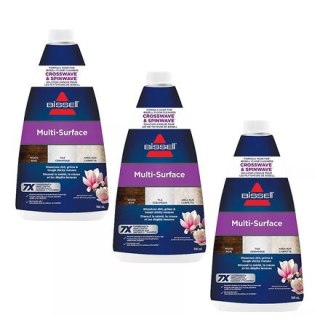 Bissell Trio Pack, Wielopowierzchniowy detergent, zestaw 3 butelek x 1000 ml