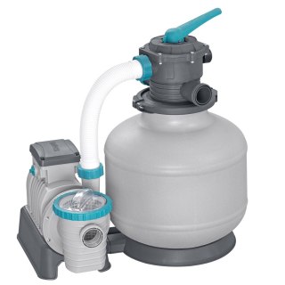 Pompa piaskowa 11355 L/h + Piasek 50kg Bestway