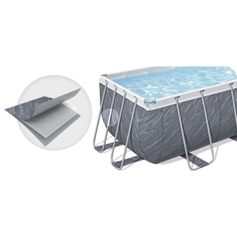 Basen ogrodowy stelażowy 412 x 201 x 122 cm 17w1 Bestway 56722
