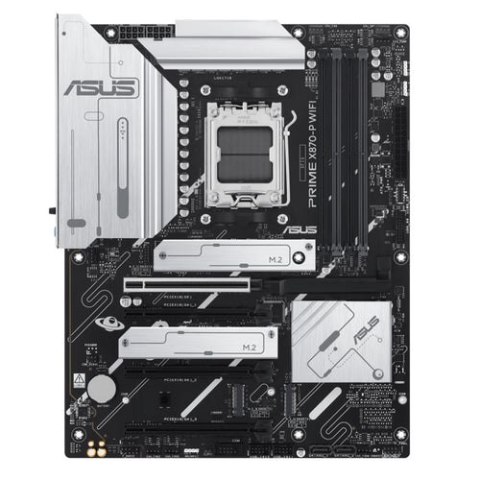 Asus | PRIME X870-P WIFI | Rodzina procesorów AMD | Gniazdo procesora AM5 | DDR5 | Obsługiwane interfejsy dysków twardych SATA, 