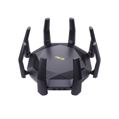 Asus | AX6000 Dual Band Router | RT-AX89X | 802.11ax | 4804+1300 Mbit/s | 10/100/1000 Mbit/s | Porty Ethernet LAN (RJ-45) 8 | Ob