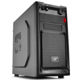 Obudowa Deepcool Smarter | USB 3.0 x1, USB 2.0 x 1, Mic x1, Spk x1 | Kolor: Czarny | Micro ATX | Bez Zasilacza | ATX | 24-miesię